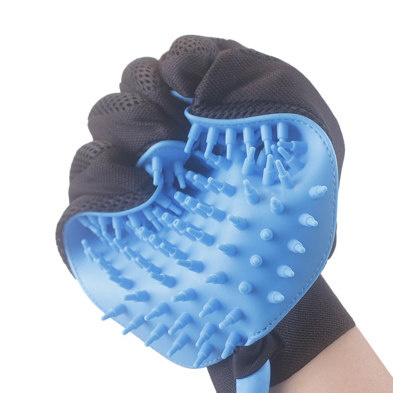 Handheld Pet Shower Sprayer & Massage Brush with Faucet Adapters